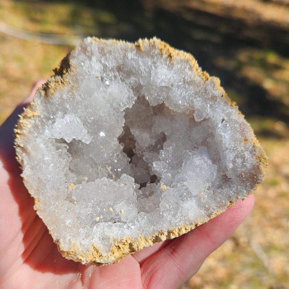 Medium Size Sugar Quartz Geode
